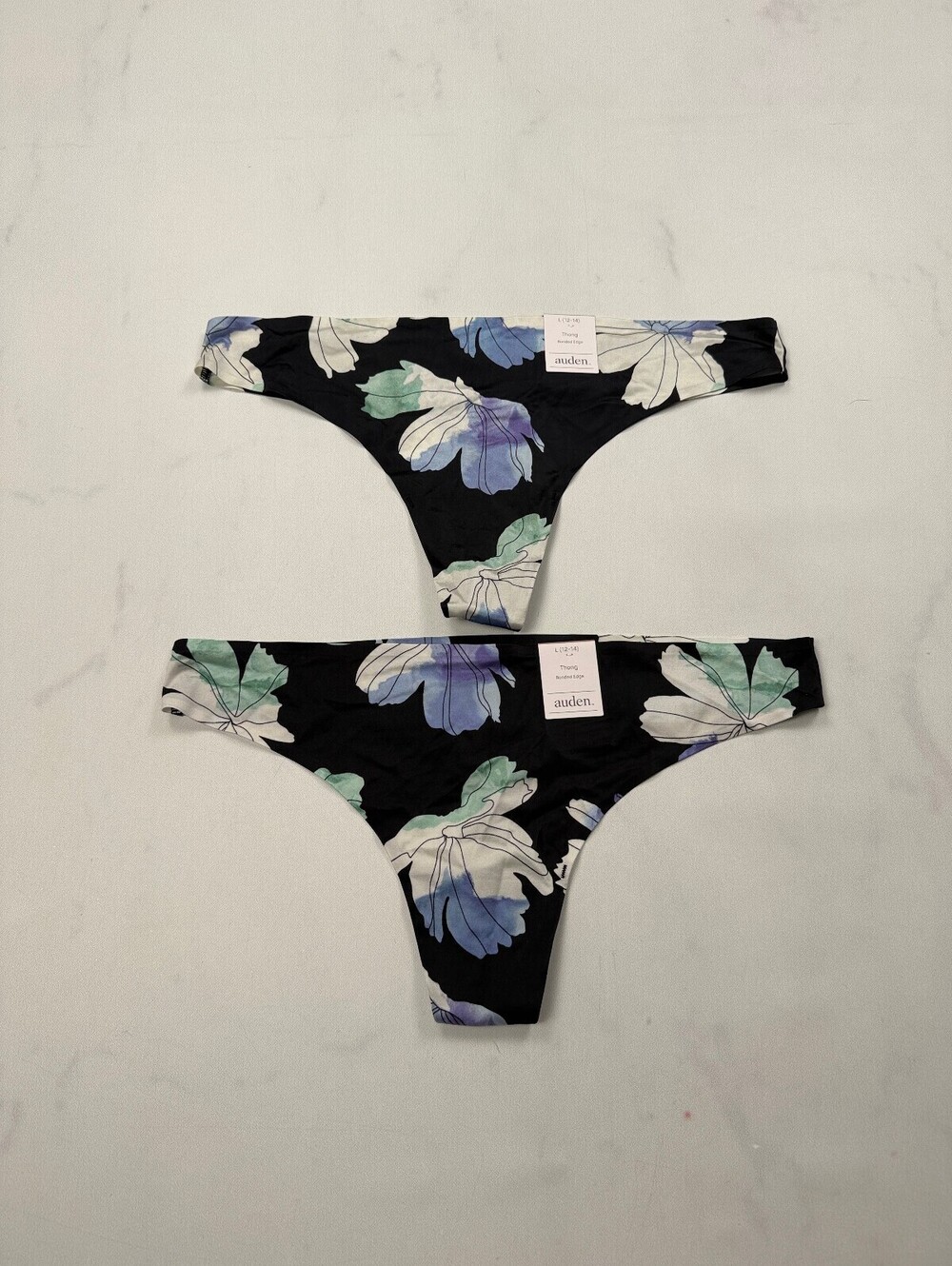 Auden Bikini Black Vintage Printed Lot of 2 - Womens L
